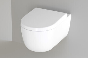 WC Komplettpaket Lifa Lang Wei&szlig; Glanz - Duofix UP 320
