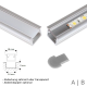LED Aluprofil Aluminium Profil Halterung f&uuml;r LED Streifen - Ansicht 2