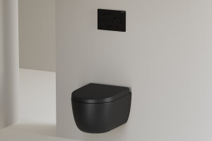 WC Paket Set mit Geberit Vorwandelement