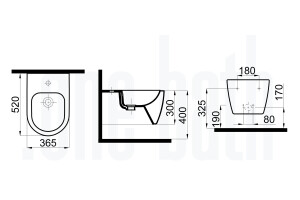 WC Paket - Aldo Schwarz - Mepa Sp&uuml;lkasten Zero