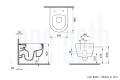 WC Set Sp&uuml;lrandlos Kurz - Lifa Schwarz - Mepa Sp&uuml;lkasten Zero - Ansicht 10