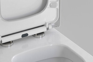 WC Komplettpaket Lifa Lang Wei&szlig; Glanz - Duofix UP 320 Komplettset mit Sigma01