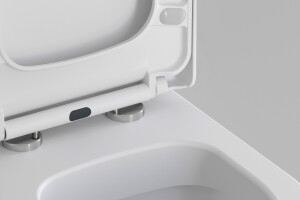 WC Komplettpaket Lifa Lang Wei&szlig; Matt - Duofix UP 320 Komplettset mit Sigma01