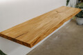 Waschtisch Holz aus massiver Eiche 242 x 58 cm - Ansicht 5