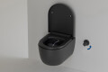 H&auml;nge WC mit Bidetfunktion Vitrawasserhahn - Lifa Schwarz Matt 49 cm - Ansicht 2