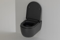 H&auml;nge WC schwarz matt Komplettset Geberit Sp&uuml;lkasten Sigma01 - Ansicht 3