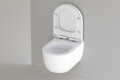 Raumspar Toilette Komplettset wei&szlig; matt Geberit DuofixBasic UP-Sp&uuml;lelement 112cm - Ansicht 3